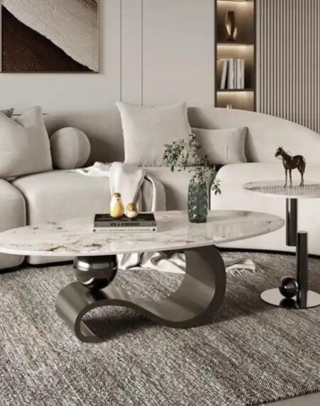 Elegant Coffee Table Set - Image 3