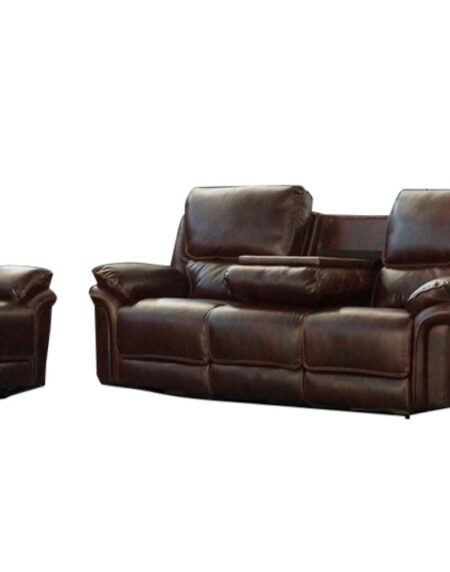 Elegant Electric Recliner Sofa Set - Image 2