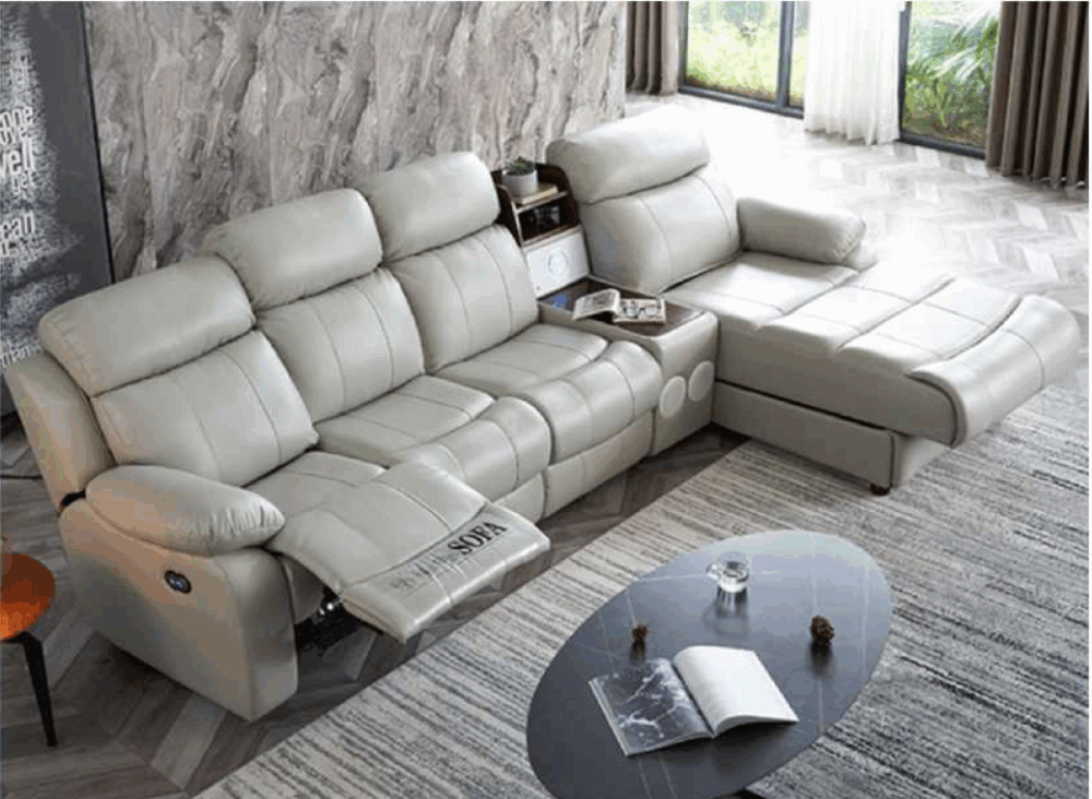 Contemporary Recliner Sofa