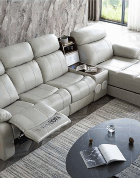 Contemporary Recliner Sofa