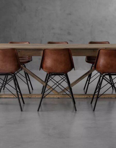 Chic 6 Seater Dining Set - Image 2