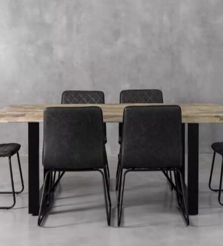 Modern 6 Seater Dining Set - Image 5