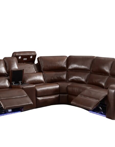 Modern Electric L-Shape Recliner Sofa - Image 2
