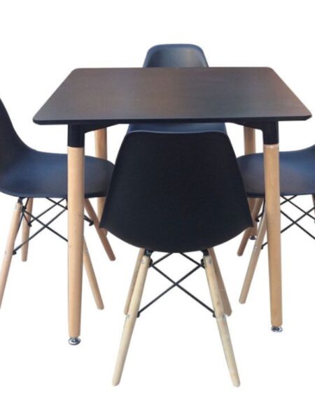 hic Dining Set (4 x Chairs and Table) - Image 3