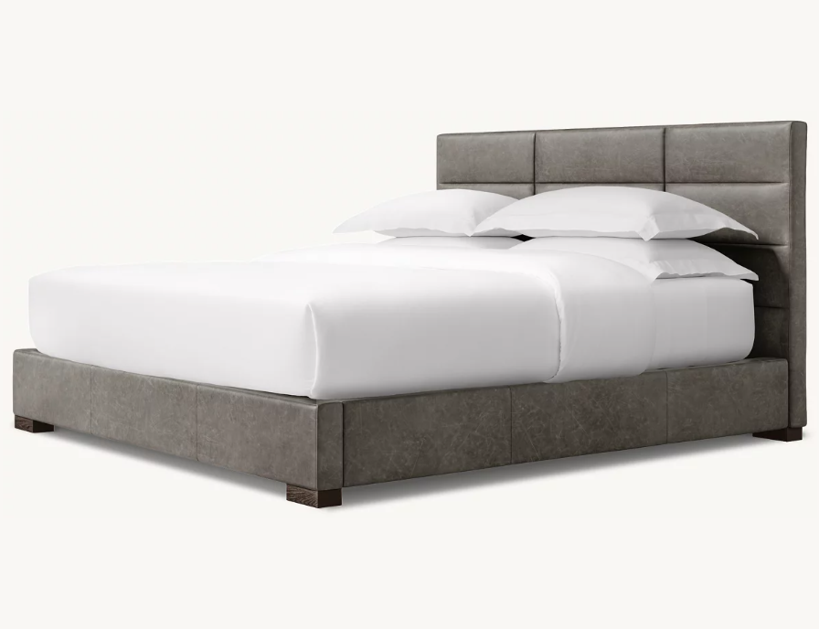 Luxurious Upholstered Panel Bed Frame - Image 2